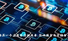 购买一个应用程序的成本